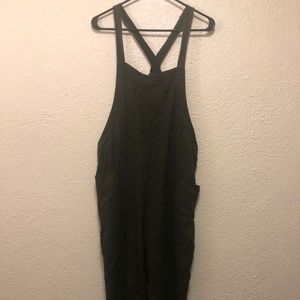 Forever 21 Green Overalls